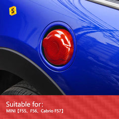 Shasha Carbon Real Carbon Fiber Car Exterior Accessories Carbon Fiber Car Fuel Tank For MIMI F55 F56 Cabrio F57