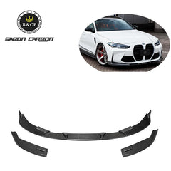 NEW! G80 M3 3D style Front Lip Carbon Fiber Front Lip Spoiler For BMW G80 M3 G82 M4 2021-2022