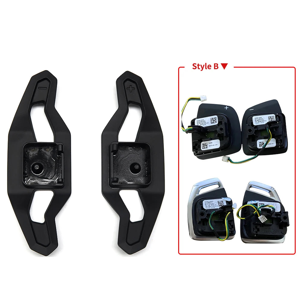 Replace Steering Wheel Paddle Shifter Extension Trim For Audi A3 S3 A4 S4 RS4 A5 S5 RS5 Q5 SQ5 Q7 RS6 C7 C8 RS7 TTMK3 TTRS R8