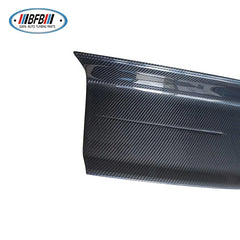 Full Dry Carbon Fiber Exterior Kits Rear Trunk Decoration Panel Cover Decklid Fit for Mustang 2018+