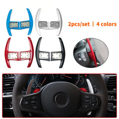 For BMW M3 M4 M5 X3M X4M G80 G82 G83 F90 F97 F98 Z4 G29 Aluminum Steering Wheel Paddle Shifter Extension Trim Cover