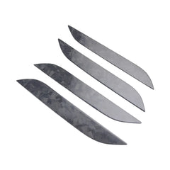 Real Forge Carbon Fiber Car outside Door Handle Cover Trim For Tesla Model S 2016-2018 Carbon Door Trim Panel