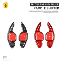 ES Car Interior Carbon Fiber Steering Wheel Shift Paddle For Sale For Audi A3 S3 A4 S5 A5 A6 A7 Q3