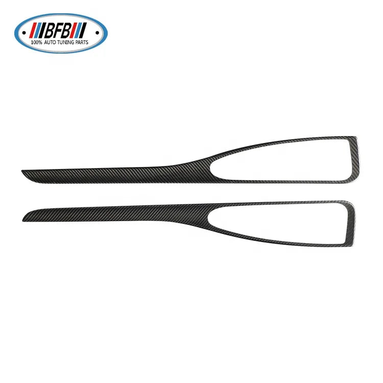 Dry Carbon Car Auto Interior Kits Decoration trim Dashboard Panel Door Handle Cover for Alfa Romeo Stelvio Suv 2017+