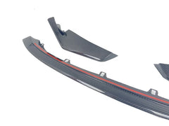 CSL style Carbon Fiber Front Bumper Spoiler Lip Splitter For BMW G80 M3 G82 M4 2021+