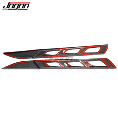 Jogon For Lotus Emira 2022 2023 2024 Car Engine Hood Air Outlet Vent Cover Frame Sticker Dry Carbon Fiber Exterior Accessories