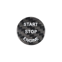 ES Wholesale Car Interior Accessories Carbon Fiber Button Cover For BMW F20 F21 F22 F23 F30 F31 F32 F33 F10 F11 F12 F13 F01 F02
