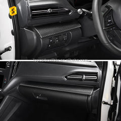 Shasha Carbon For Subaru WRX Decoration Trim Panel Cover Real Carbon Fiber For Subaru WRX Interior Accessories