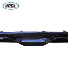 Carbon Fiber Rear Lip For Ford Mustang Carbon Fiber Rear Bumper Diffuser Quad Tips 2015
