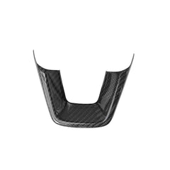2Pcs Dry Carbon Fiber Interior Kits Steering wheel Cover trim For Honda Civic 11th 2022+
