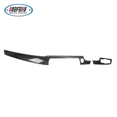 For RHD only 9PCS Carbon Fiber Car Interior Trims Sticker For 5 Series F10 2012+