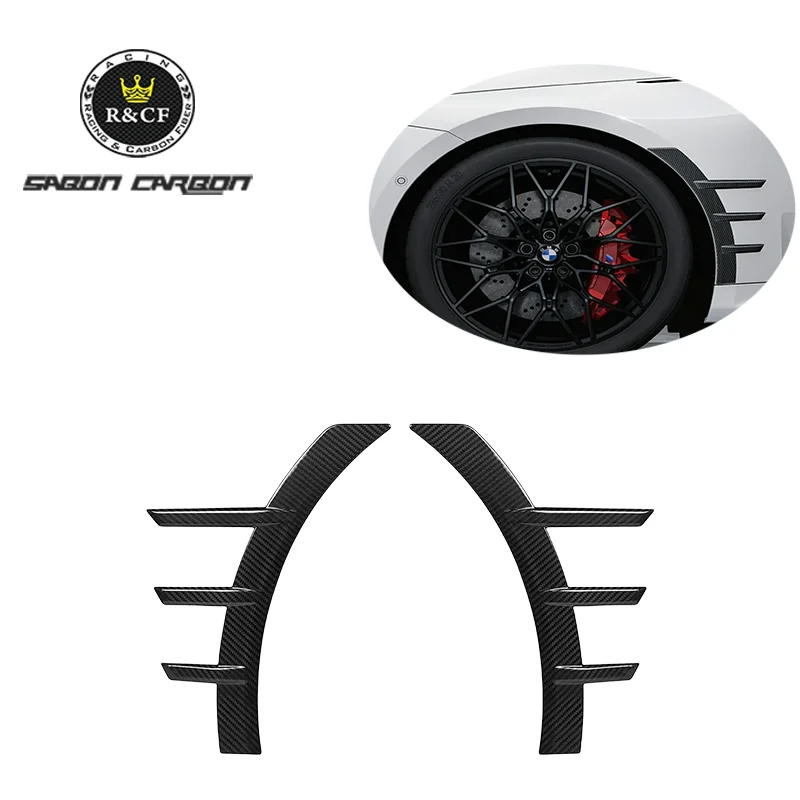 For 2023 BMW G87 M2 MP Style Carbon Fiber Front and Rear Fender flare trim Vents