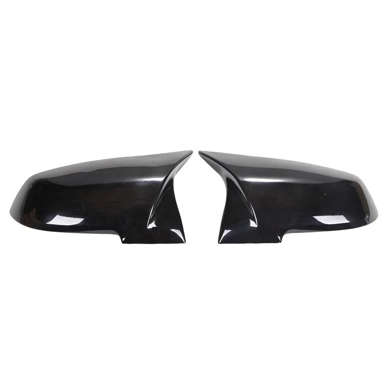 AN style ABS Glossy Black Car Side Mirror Cover Replacement for F30 2012-2016 Rearview Mirror Cover