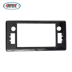 Navigation Screen Panel Real Dry Carbon CD Multimedia Panel Cover For Subaru BRZ GR86 2021-2023