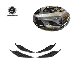 G80 M3 AC Style Carbon FIber Front Bumper Canards For  BMW G80 G82 M3 M4 2021+
