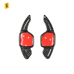 ES Car Interior Carbon Fiber Steering Wheel Shift Paddle For Sale For Audi A3 S3 A4 S5 A5 A6 A7 Q3