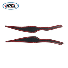 E90 FRP car Front Lamp Eyebrows front Eyelips Cover Trim stick on style For 3 Series E90 2005-2012