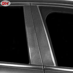 Auto dry carbon fiber B pillar central column Middle Pillar Trim for Alfa Romeo Stelvio 2017-UP