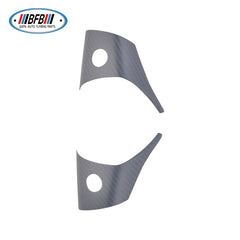 Matt Carbon Fiber For Tesla Model 3 Car Interior Accessories Steering Wheel Cover Trim 3 Pcs/set Direct Add on