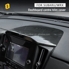 Shasha Carbon For WRX Car Instrument Panel Cover Real Carbon Fiber For Subaru WRX Interior Accessories