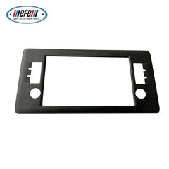 Real Dry Carbon Matte Carbon CD Player Panel Media Panel Frame Trim Cover For Subaru BRZ GR86 2022up