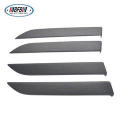 Full  Carbon Fiber Add On Style Car Outside Door Handle Cover Trim For Tesla Model X 2016-2018