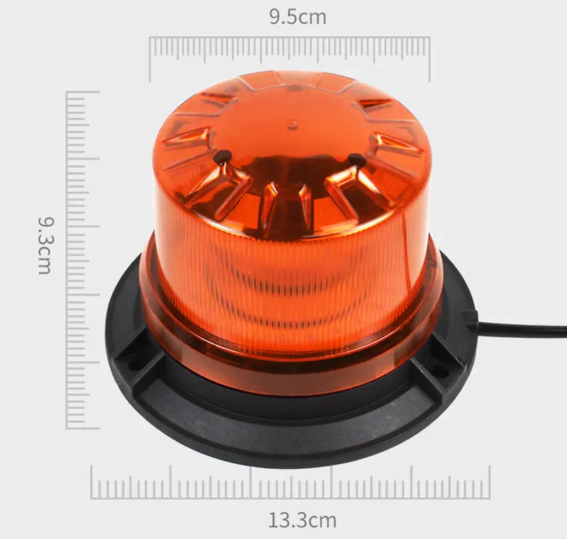 New Led Strobe Light Roof Top Flashing Safety Signal Lamp Warning Lights with Cigarette Lighter Plug