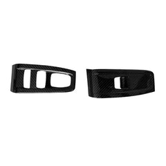 BRZ Door Window Lift Button Panel Carbon Interior Kits Real Carbon Front Door Control Handle Panel Trim For Subaru BRZ 2022