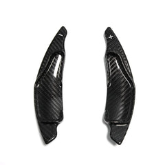 Real Carbon Fiber Steering Wheel Paddle Shifter Extension For Toyota Auris Corolla E150 2006-2012