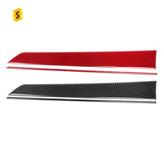 Shasha Carbon Fiber Copilot Left Decorative Panel for Subaru WRX 2022 Carbon Fiber Car Interior Decorative Sticker