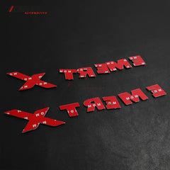 2pcs Exterior Rear Side Body Special XTREME Edition Badge Sticker Trim For Toyota FJ Cruiser 2007-2020 Car Accessories