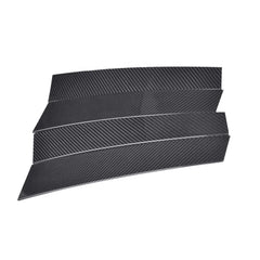 Dry Carbon B-Pillars Protective Trims for Porsche Panamera 970 2014-2016 Add On Style 4PCS