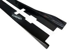 1 PAIR// DM Style Carbon Fiber Side Skirts Extensions For Lamborghini Huracan LP610-4 LP580