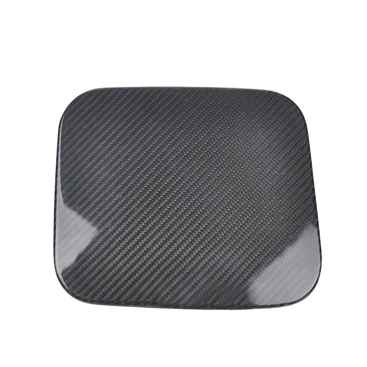 Real Dry Carbon Fiber Gas Tank Cover Fuel Oil Trim Sticker For Infiniti Q50 2015-2017