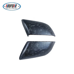 Real Dry Carbon Fiber Mirror Cover For Tesla Model Y Forged Matte Carbon Side Mirror Cover