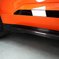 dry carbon fiber material side skirt for Zeekr 001 2021-