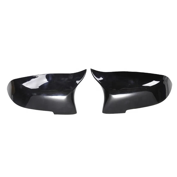 M Look Replacement ABS Gloss Black Side Mirror Cover for BMW F10 LCI 2014-2016 Rearview Mirror M Style