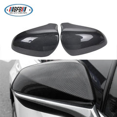 RHD Dry Carbon Fiber Add On Style Side Mirror Cover for Toyota Lexus IS/GS/ES/LS/CT/RC Rearview Housing Cover