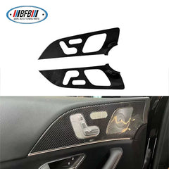 Car Interior Trims Dry Carbon Fiber Center Console Cover Dashboard Trim For Mercedes Bens GLE C167