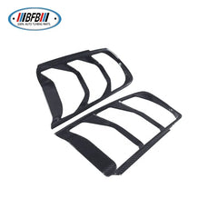 Real Carbon Fiber Rear Tail Lamp Cover Tail Light Bezel Lamp Cover for Ford Mustang 2018-2021