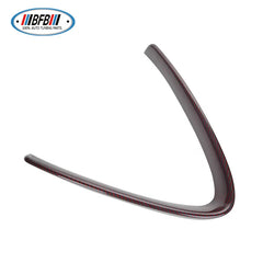 Real Dry Red&Black Carbon Fiber Front Grill Mesh Frame Cover for Alfa Romeo Giulia 2017-2019