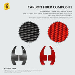 Shasha Carbon carbon fiber paddle shift extensions paddle shifter extensions