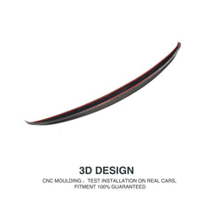 07-12 S-Class W221 Carbon Fiber Car Spoiler for Mercedes W221 S350 S400 S500 S550 S63 S65 AMG Sedan 4-Door