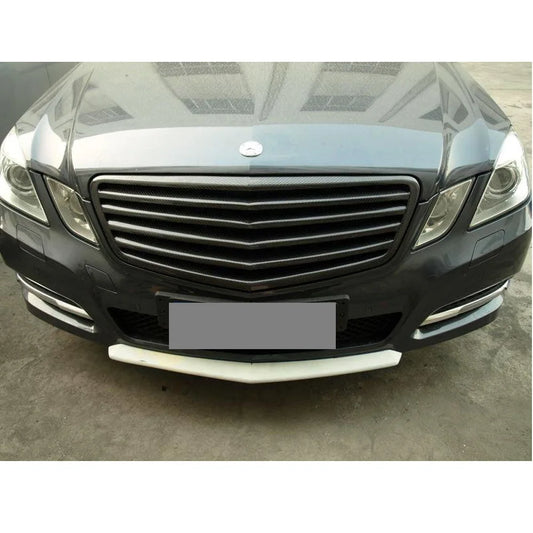 09-12 E-Class E200 E260 E300 Carbon Front Grill For Mercedes Benz W212 B style