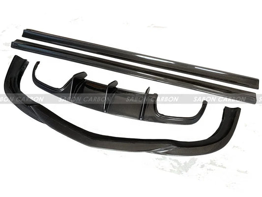 09-11 C63 AMG W204 Prefacelift Carbon Fiber Body kit Spoiler kit For Mercedes Benz C63 W204