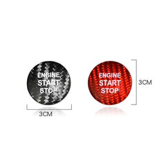 ES Car Interior Ignition Button Cover Trim for Lexus Engine Start Stop Button Cover Stickers