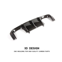 07-12 Real Carbon Fiber E92 M3 Rear Bumper Lip Diffuser for BMW E92