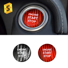 ES Car Interior Ignition Button Cover Trim for Lexus Engine Start Stop Button Cover Stickers