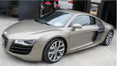 08-15 R8 V8 V10 Carbon Fiber Side Door Panel Scoop For Audi R8 OEM style