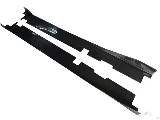 1 PAIR// DM Style Carbon Fiber Side Skirts Extensions For Lamborghini Huracan LP610-4 LP580